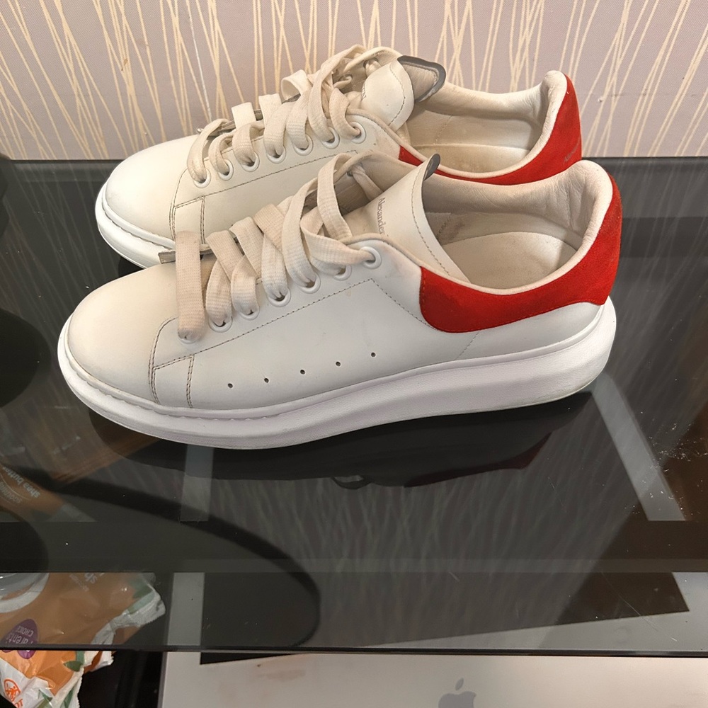 Alexander Macqueen Velour oversized sneakers size 43 - Picture 5 of 10